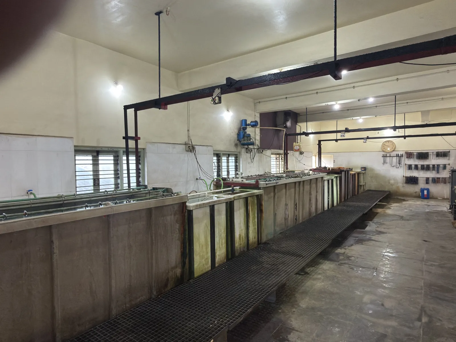 Our chrome plating line