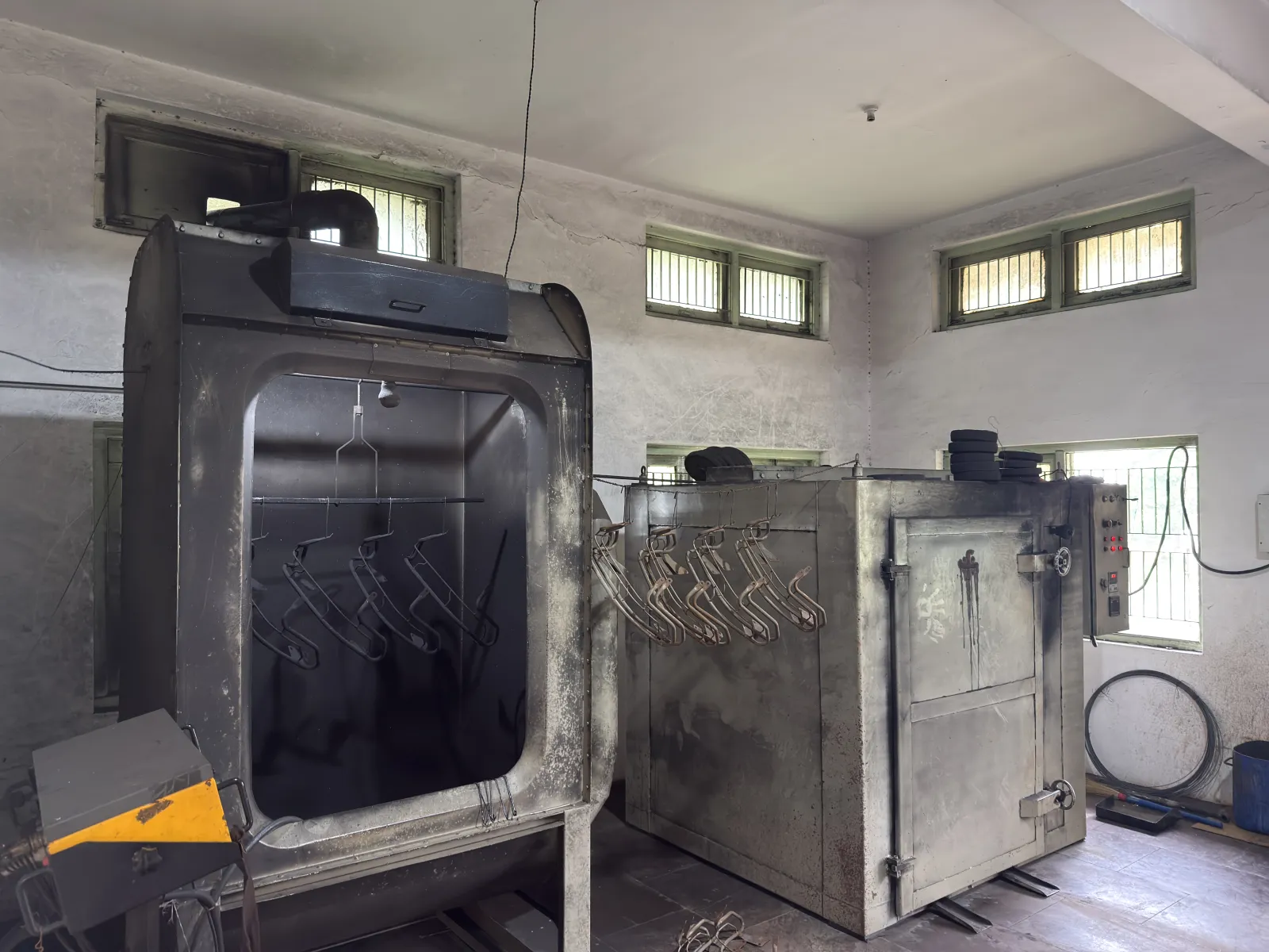 Our powder coating booth